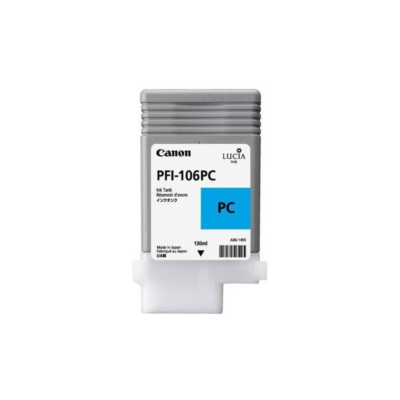 Canon PFI-106PC Photo Cyan (CF6625B001AA) Canon PFI-106PC Photo Cyan (CF6625B001AA)