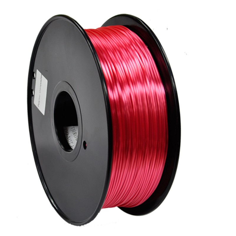 3D Filament 1,75 mm Polymer Silk rot 1000g 1kg 3D Filament 1,75 mm Polymer Silk rot 1000g 1kg